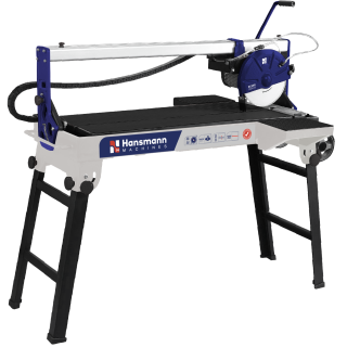 Scie à carrelage 1200 mm, Laser & coupe à eau - Hansmann Machines