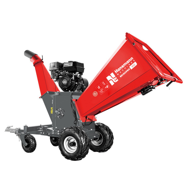Broyeur de végétaux professionnel 150 mm Hansmann - Grand diamètre