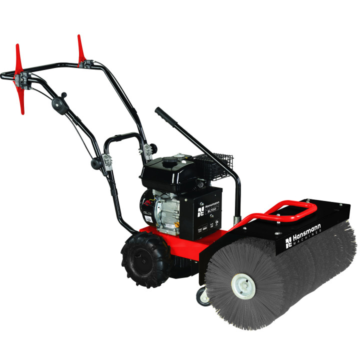 Balayeuse thermique Hansmann BL700 largeur 70 cm pour parking et trottoir