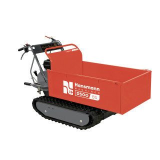 Mini dumper thermique 500 kg sur chenilles Hansmann - Moteur B&S
