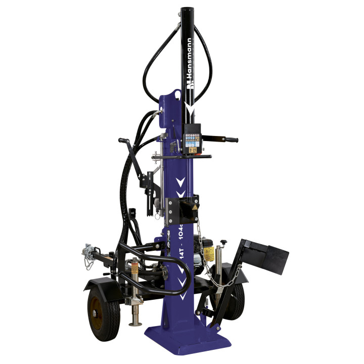 Fendeuse Thermique 14T Tractable Hansmann FB14-LC - Moteur 6.5cv