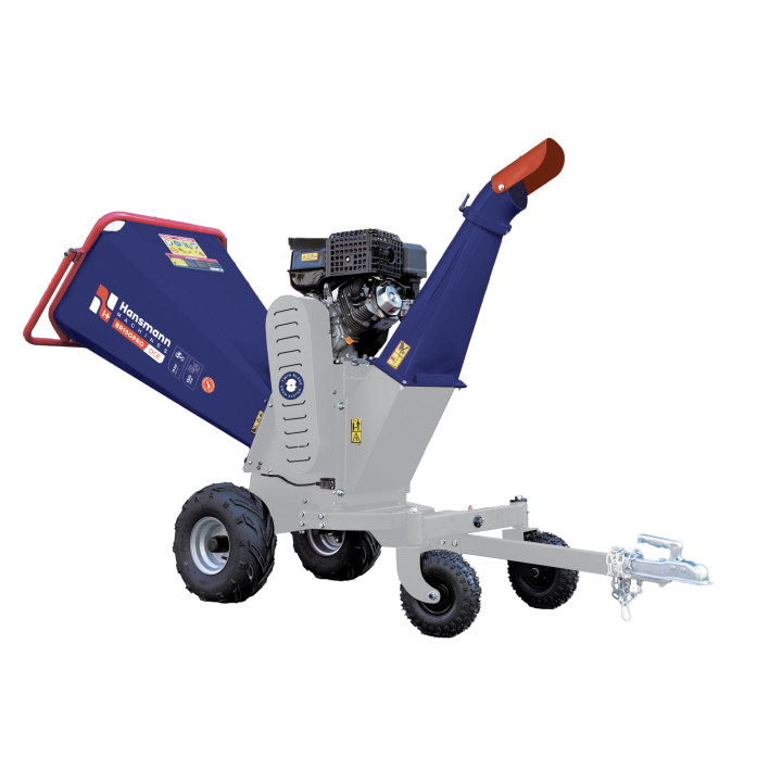 Déchiqueteuse thermique 150 mm Hansmann BR150 Pro - Rendement forestier
