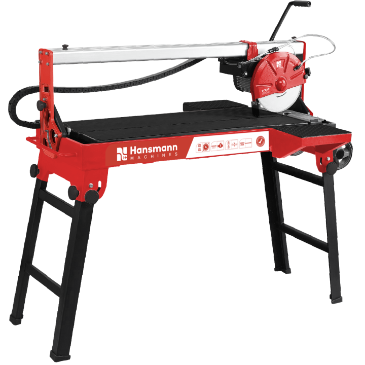 Scie à carrelage 1200 mm, Laser & coupe à eau - Hansmann Machines