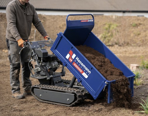 Chenilles bennage hydraulique